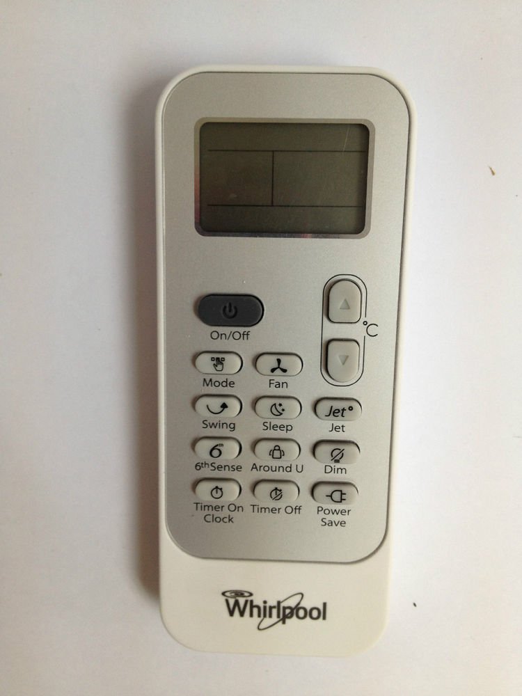 FOR WHIRLPOOL AIR CONDITIONER REMOTE CONTROL ACD052PS2 ACD052XH0
