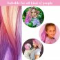 New Hair Chalk Comb Temporary Bright Hair Color Dye - Pink