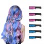 New Hair Chalk Comb Temporary Bright Hair Color Dye - Pink & Blue
