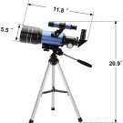 ToyerBee Telescope for Adults & Kids, 70mm Aperture (15X-150X) Portable Refractor Telescopes
