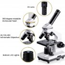 100X-2000X Microscopes for Kids Students Adults, with Microscope Slides Set