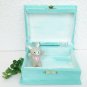 Free Shipping!! Handmade Vintage Jewelry Box with decoupage - Wooden