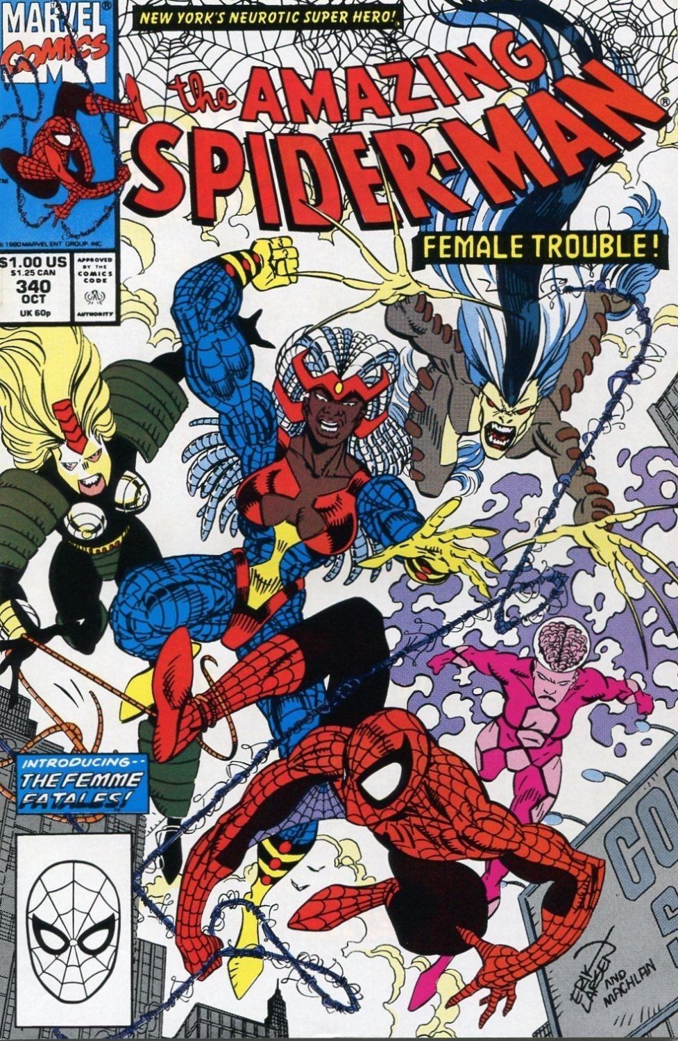 The Amazing Spider-Man #340 (Oct 1990, Marvel)