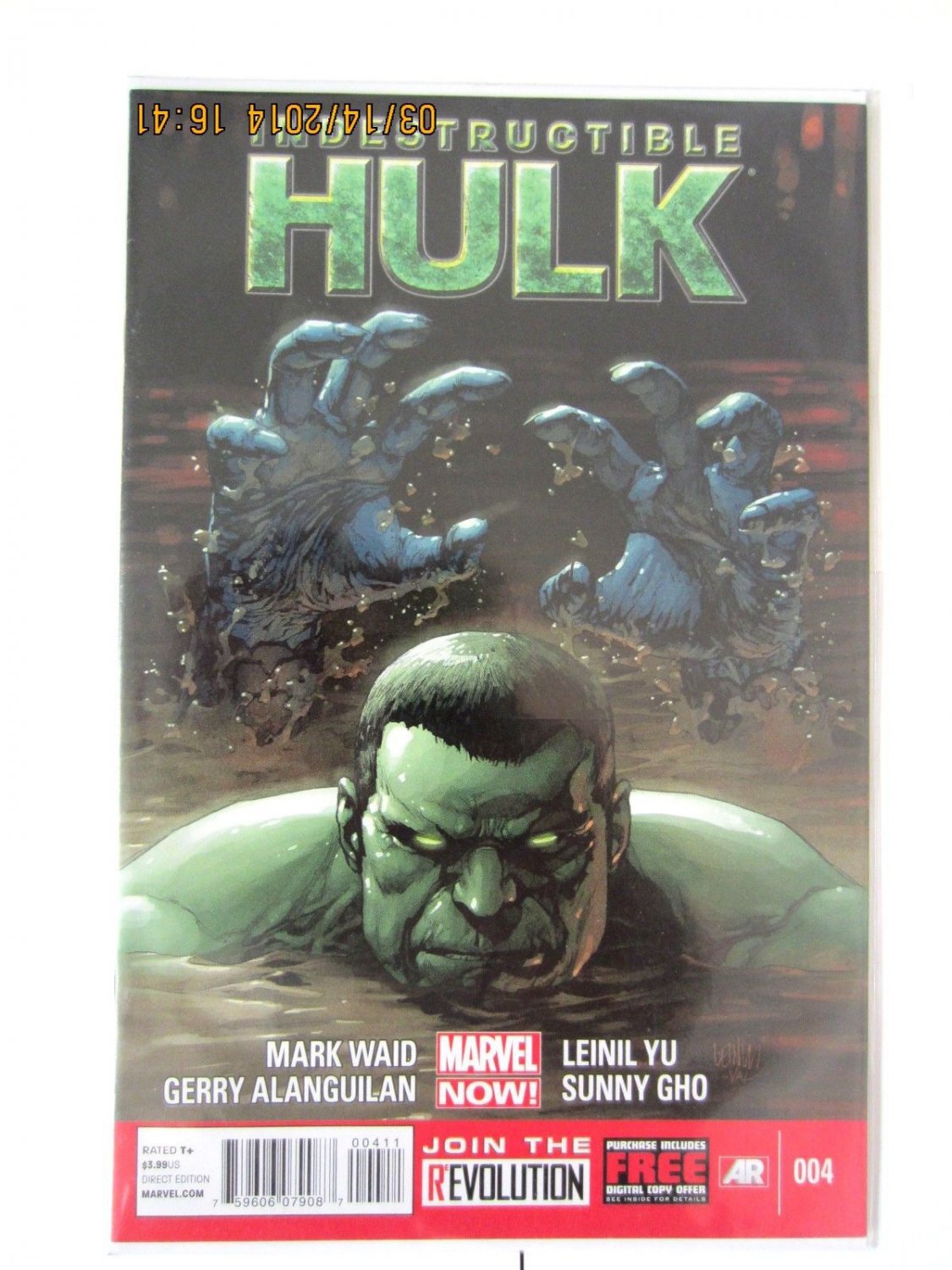 Indestructible Hulk #4 (April 2013, Marvel)