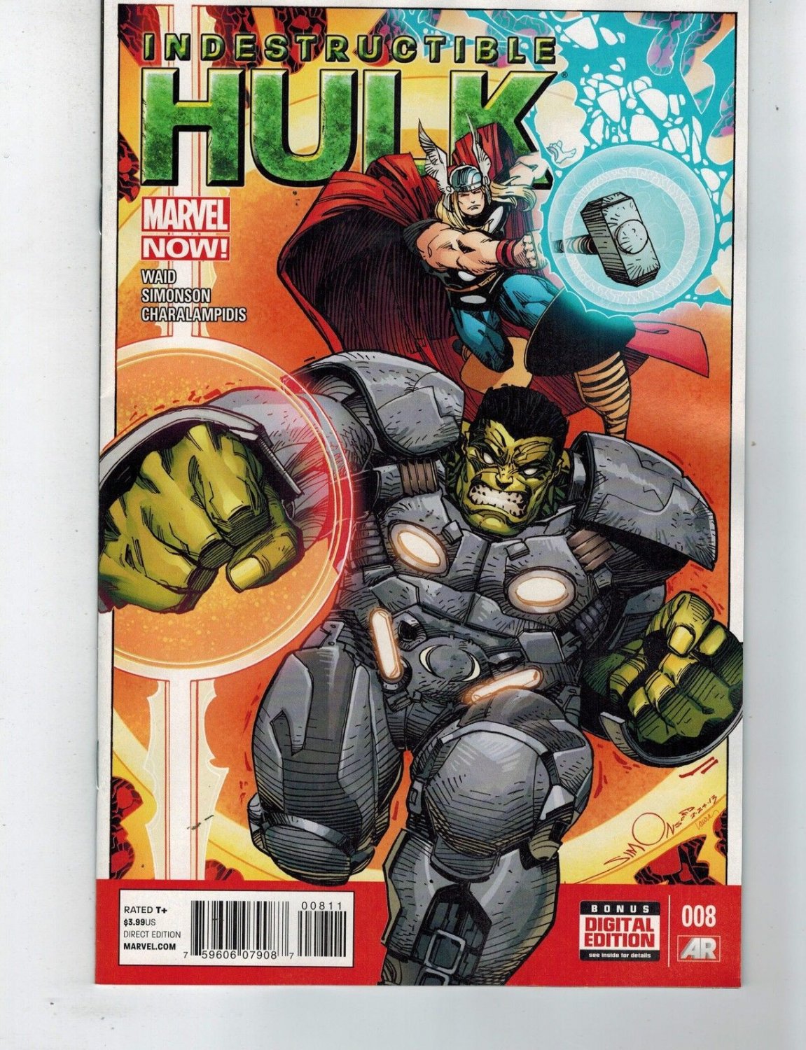 Indestructible Hulk #8 (July 2013, Marvel)