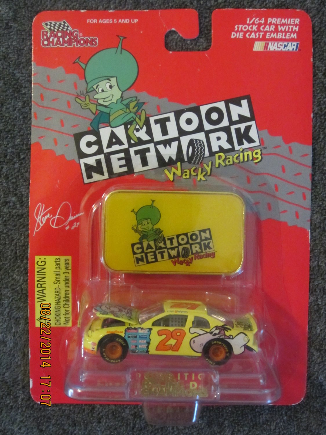#29 Steve Grissom CARTOON NETWORK 1997