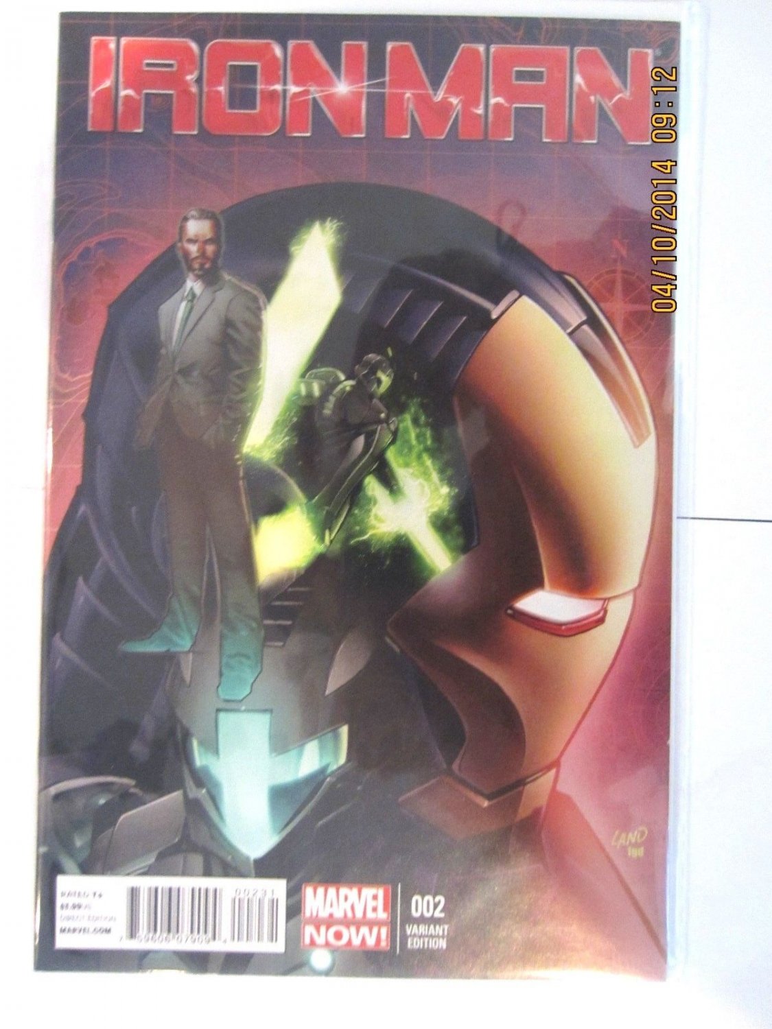 IRON MAN #2C VARIANT 1:50