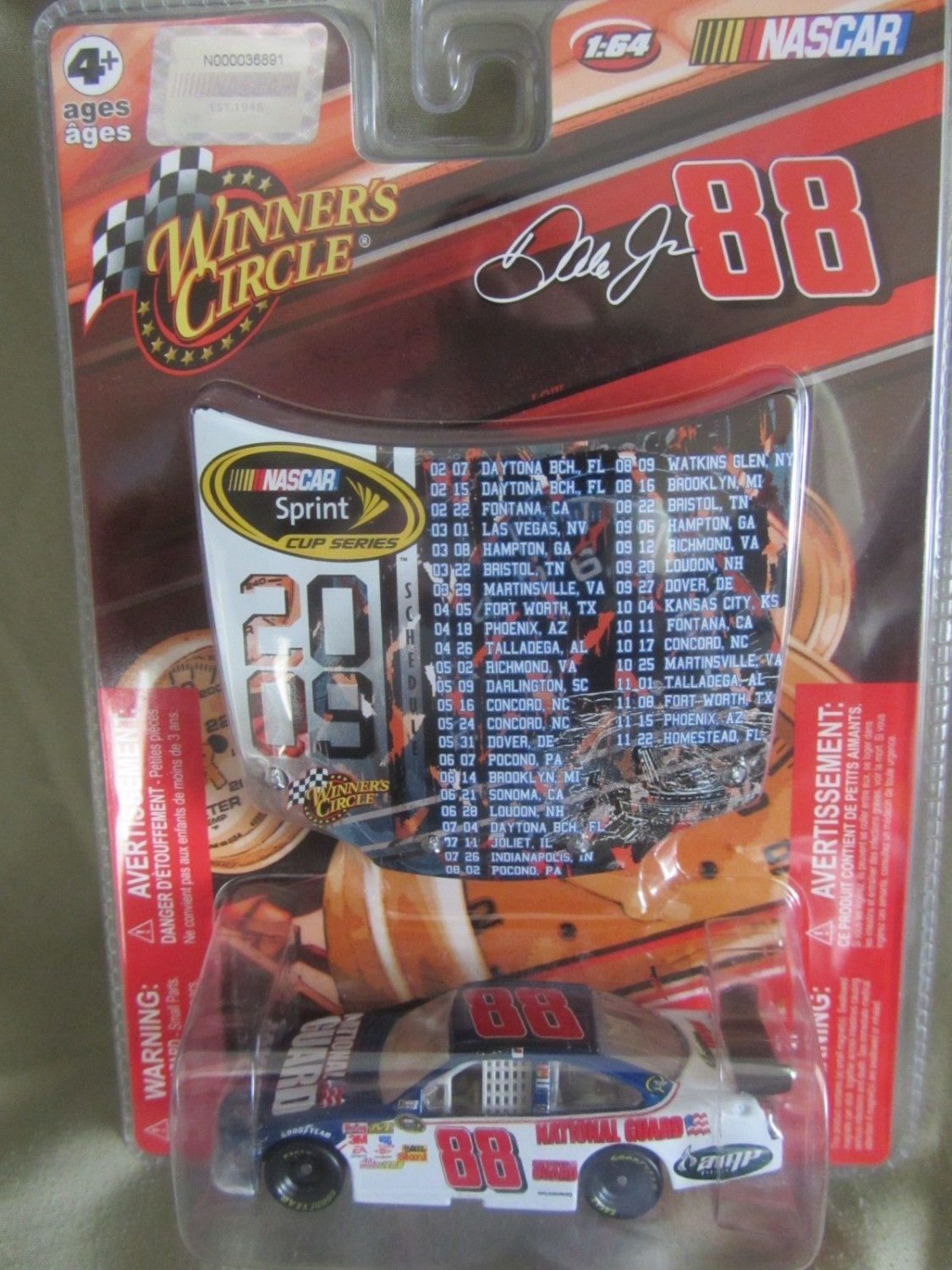 #88 DALE JR 2009 NATIONAL GUARD