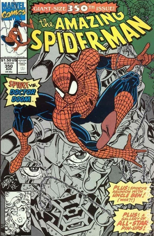 The Amazing Spider-Man #350 (Aug 1991, Marvel)