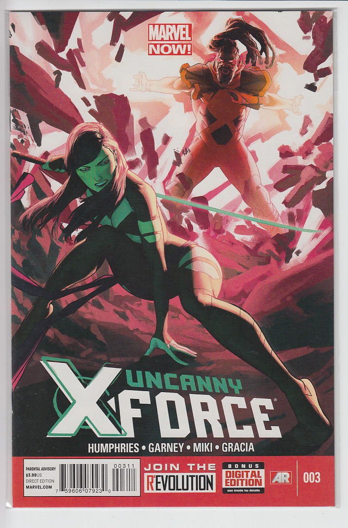 Uncanny X-Force #3 (May 2013, Marvel)