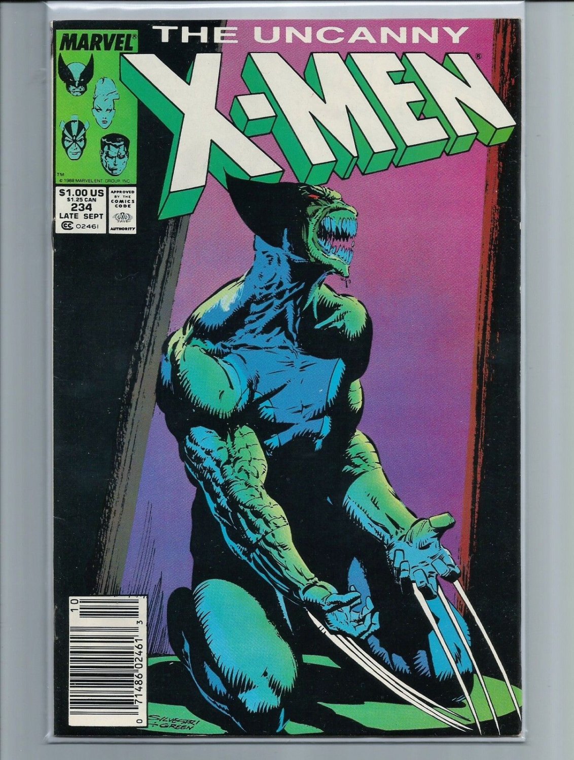 Uncanny X-Men #234 (SEP 1988)