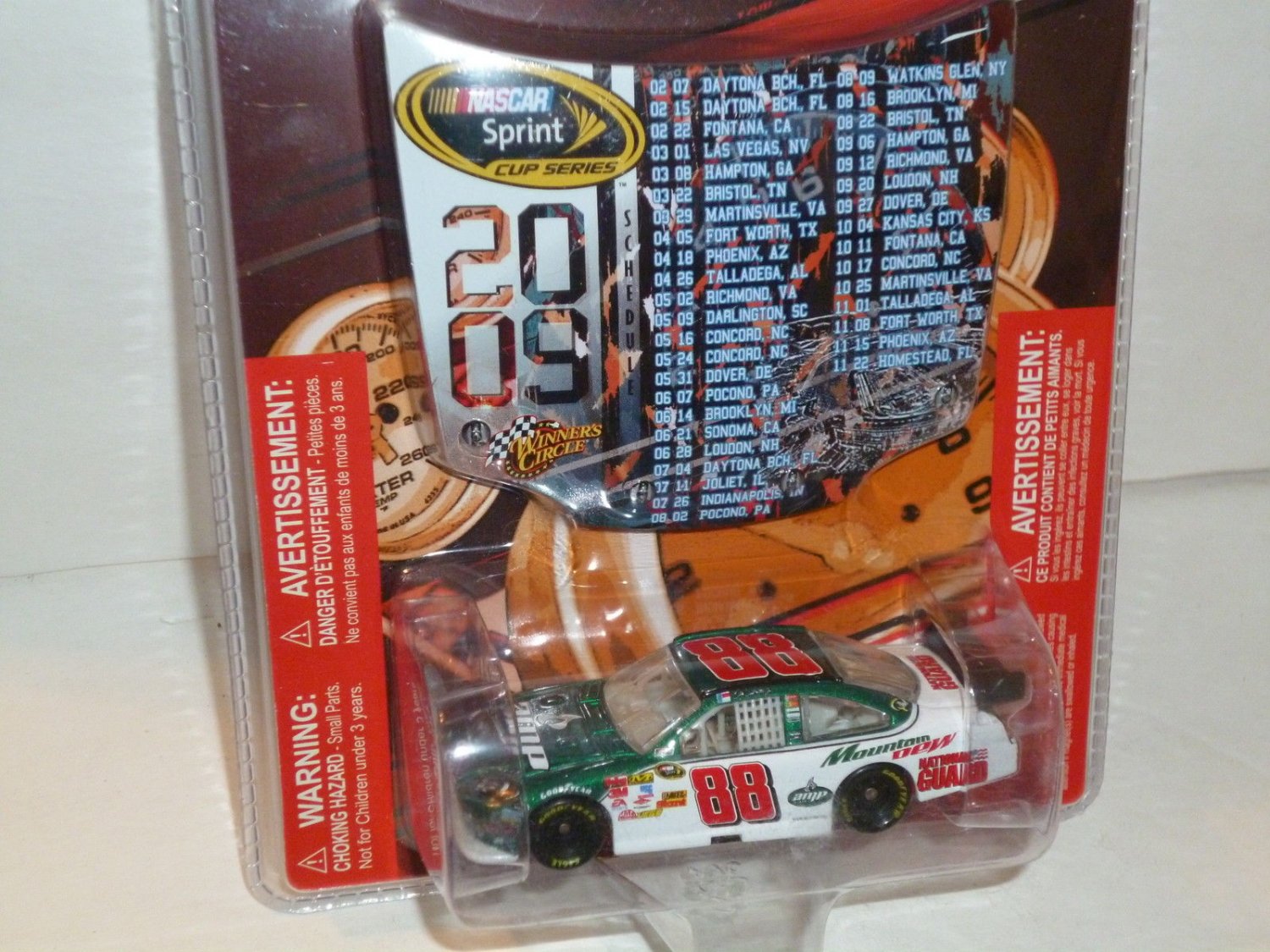 #88 DALE JR.  2009 AMP ENERGY SCHEDULE