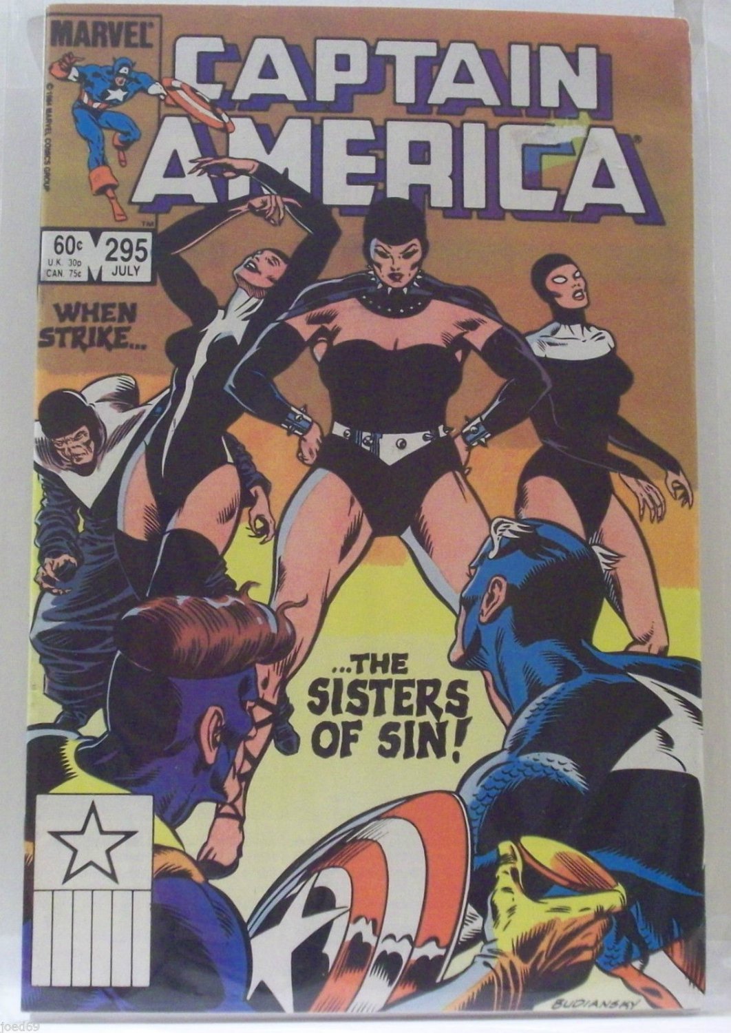 CAPTAIN AMERICA #295 1984