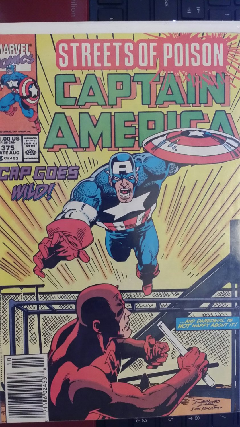 CAPTAIN AMERICA #375 NEWSSTAND