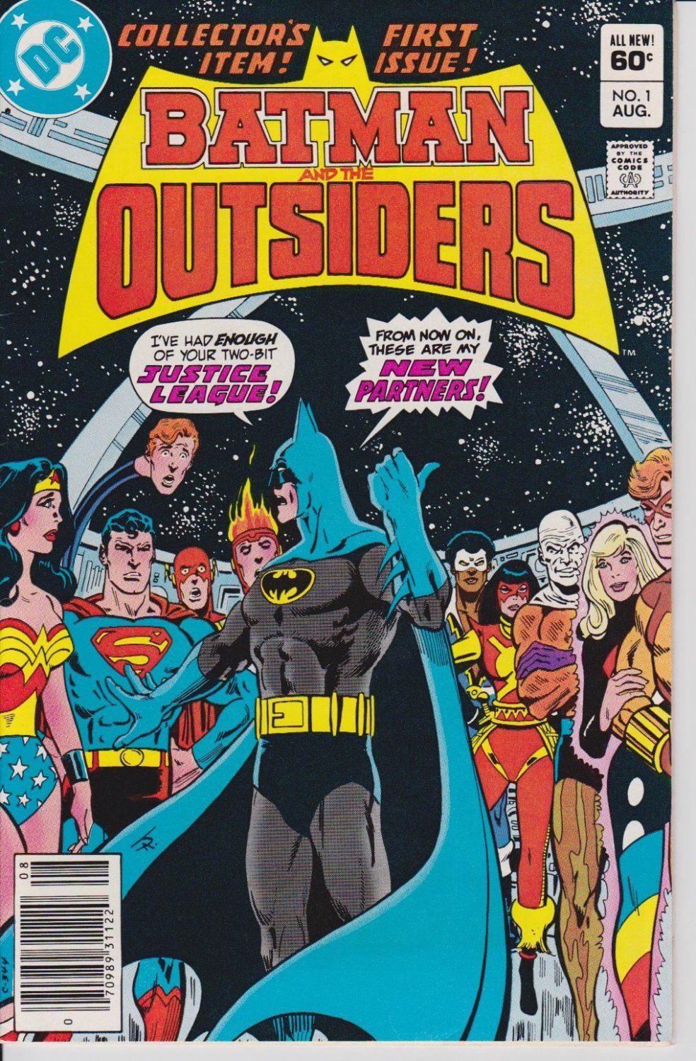Batman and the Outsiders #1 1983 NEWSSTAND