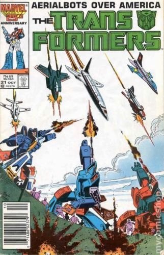 THE TRANSFORMERS #21 NEWSSTAND