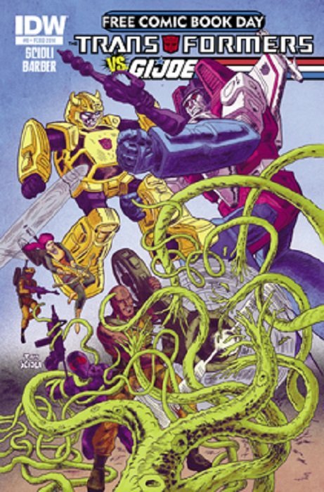 Transformers vs G.I. Joe FCBD