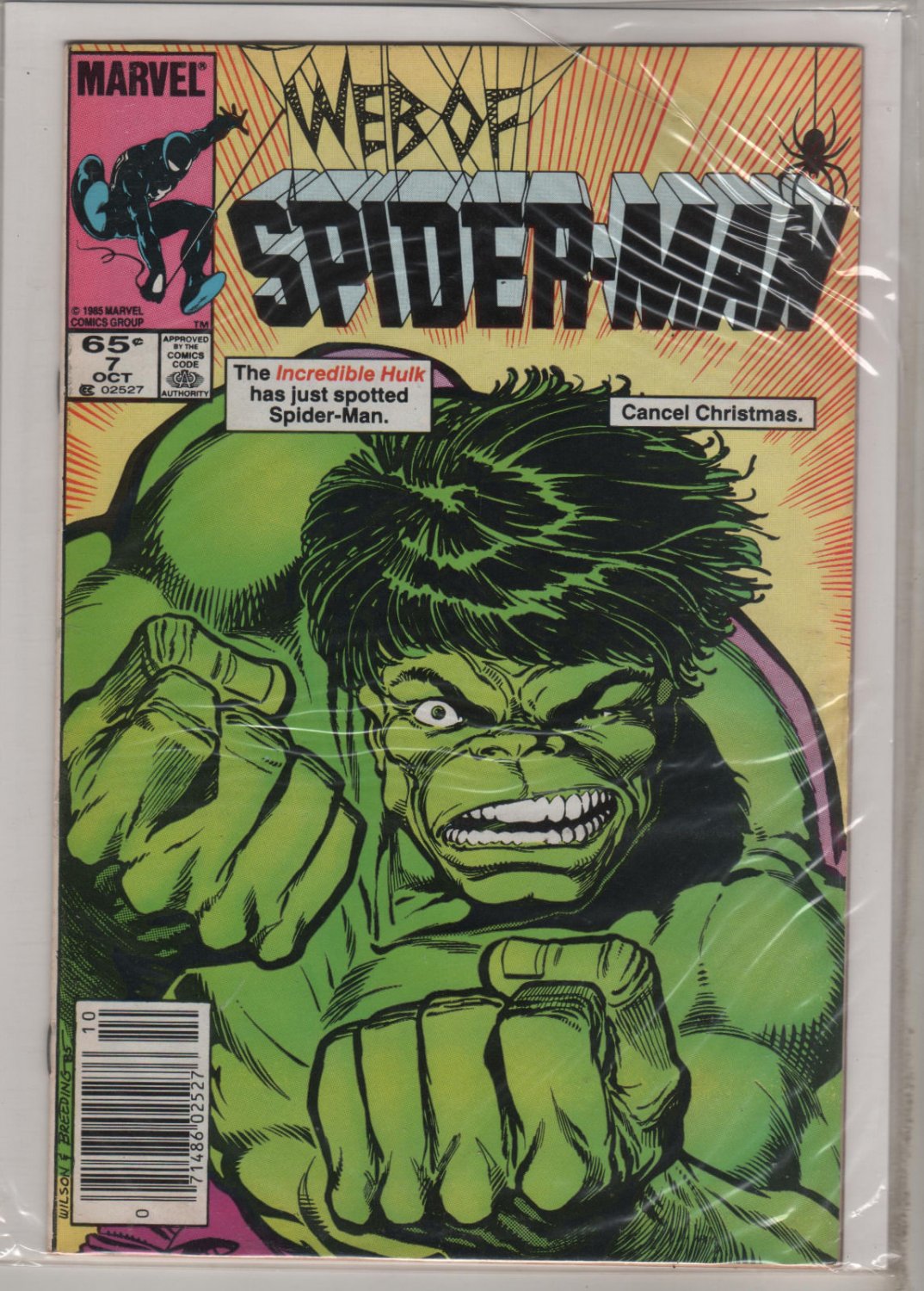 Web of Spider-Man #7  NEWSSTAND