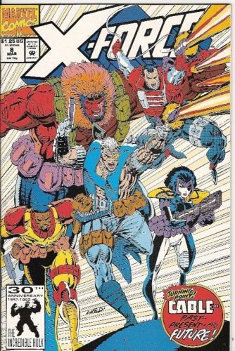 X-FORCE #8 1997 1ST DOMINO
