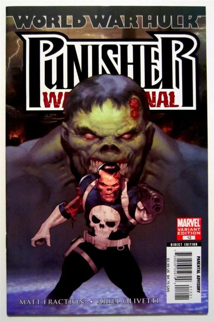 THE PUNISHER WAR JOURNAL MARVEL #12 VARIANT