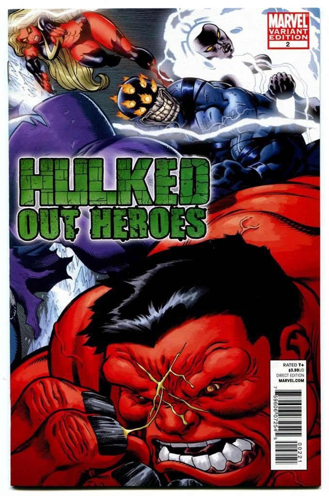 HULKED OUT HEROES HULK MARVEL #2 VARIANT