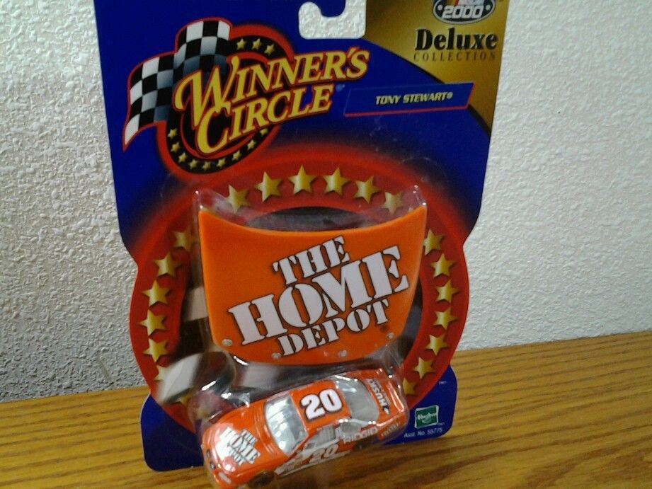 Tony Stewart #20 with Hood