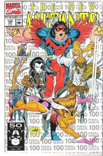 The New Mutants #100 3RD PRINTING VOL 1 1983