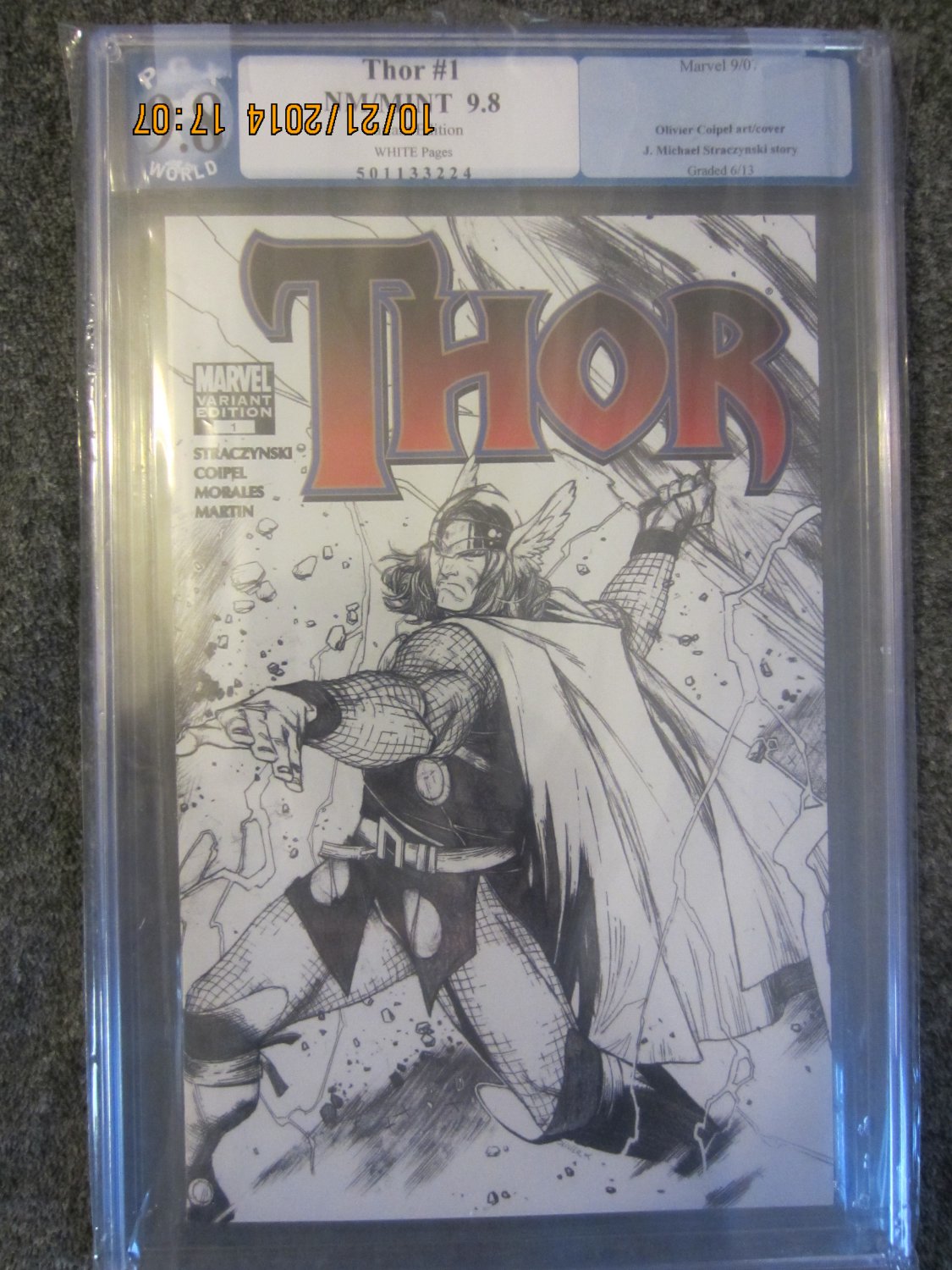 THOR #1 2007 PGX 9.8