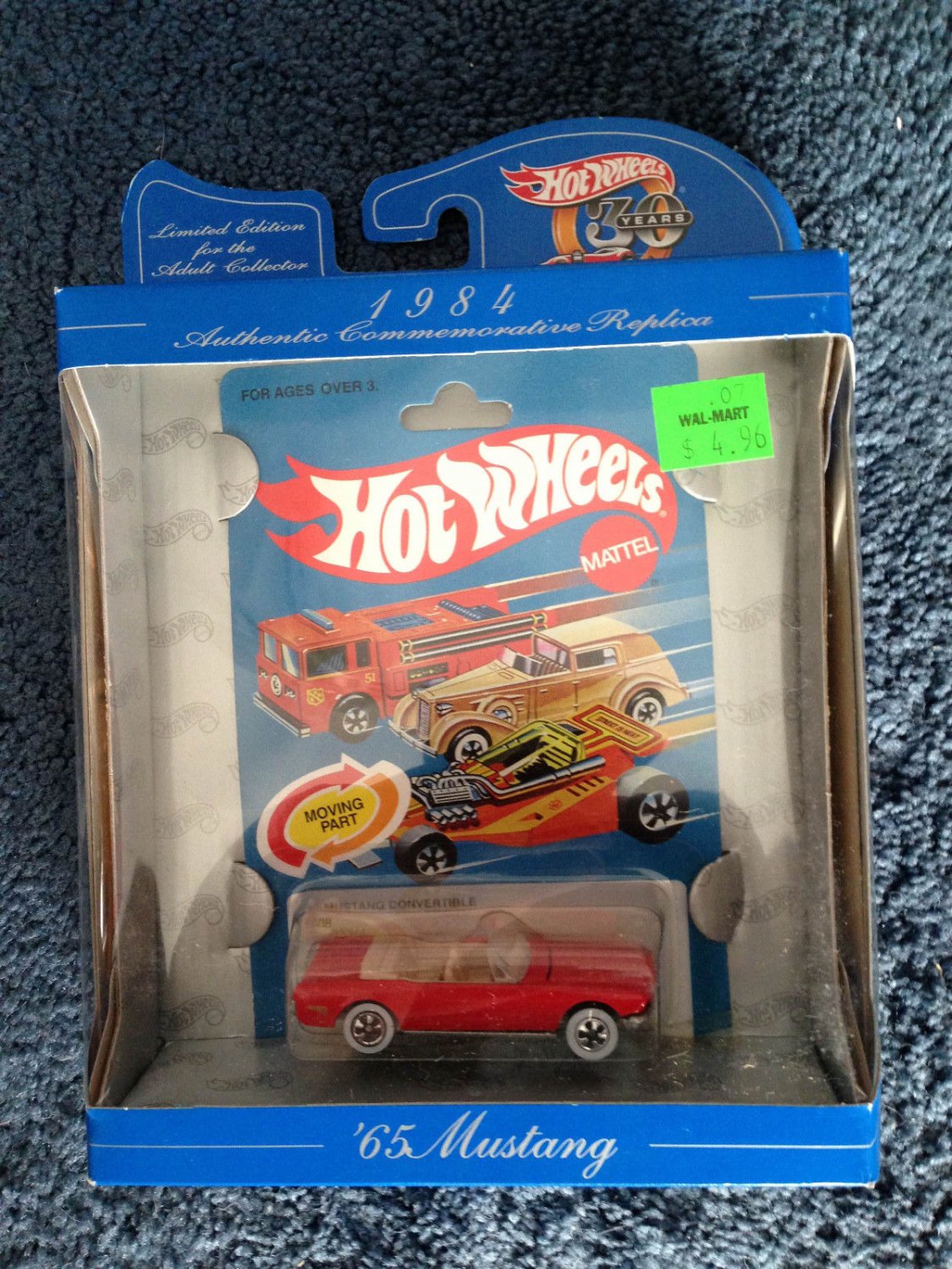 Hot Wheels 1984 Authentic Commemorative Replica 30th Anniversary 65