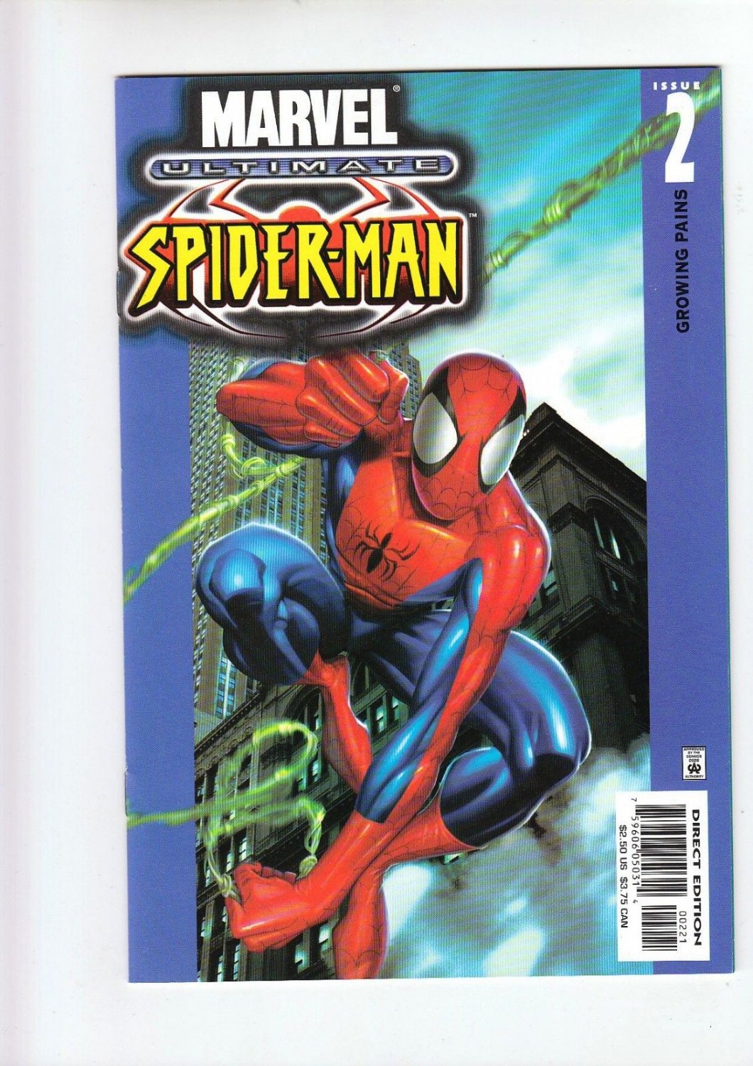 ULTIMATE SPIDER-MAN #2A Growing Pains