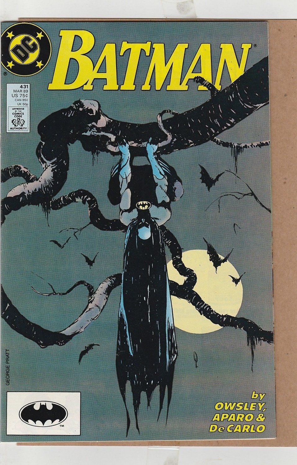 BATMAN COMICS #431 THE WALL DC 1989