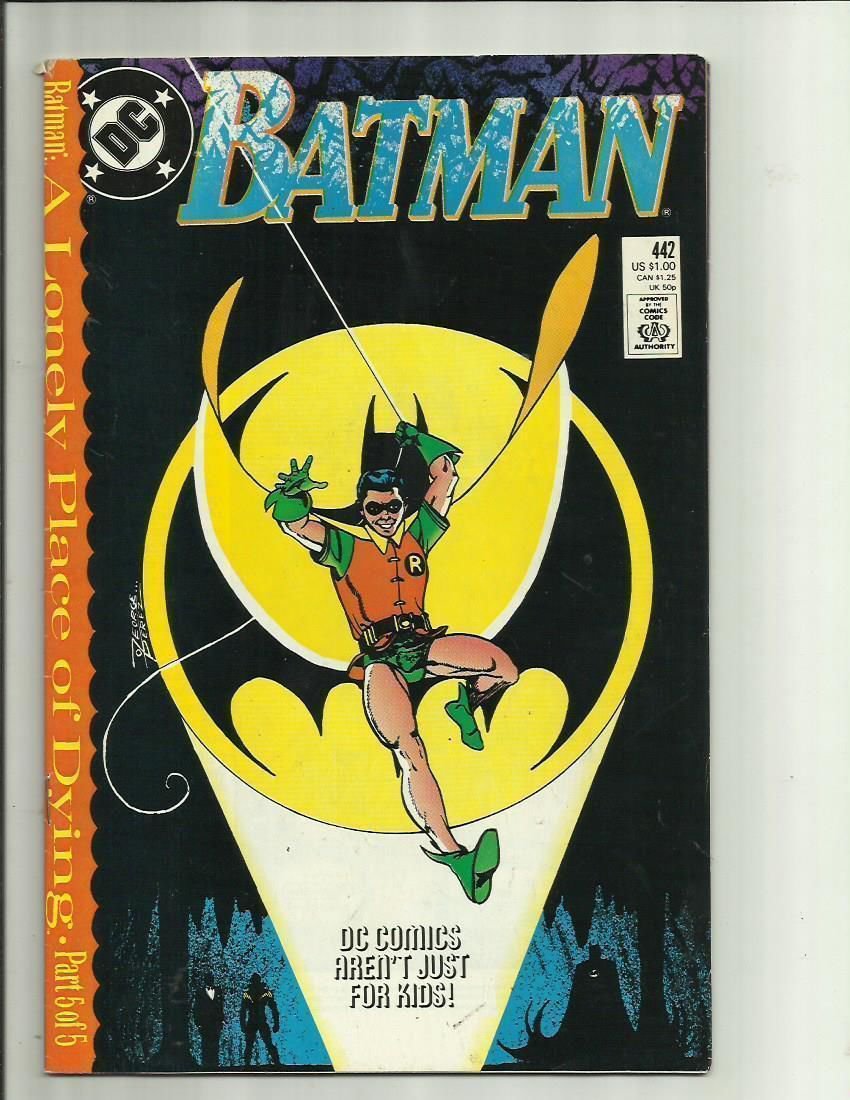 BATMAN THE ORIGINAL SERIES #442 DC 1989 FINE/VERY FINE