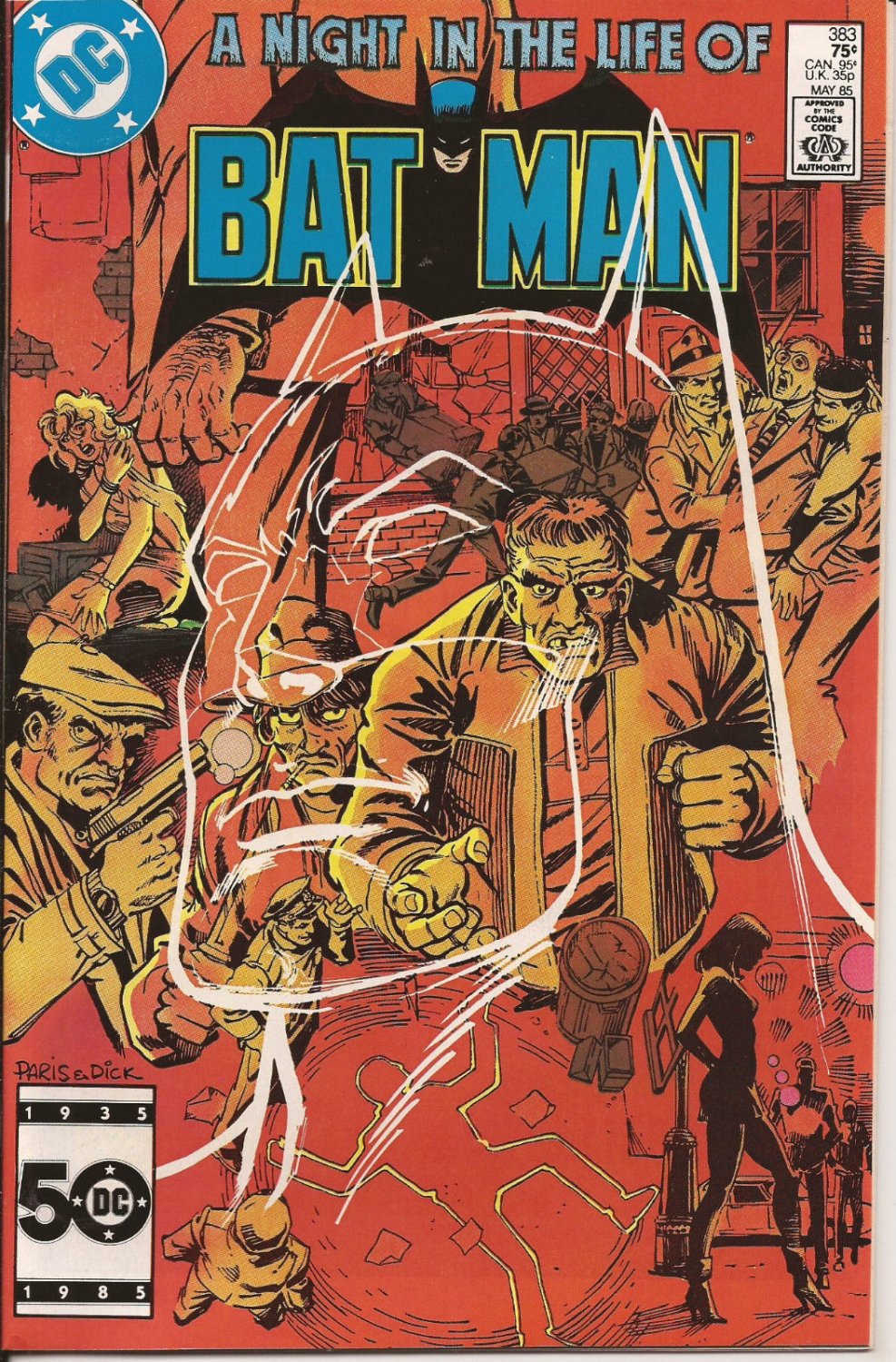 Batman (1940 Series) #383 May 1985 DC