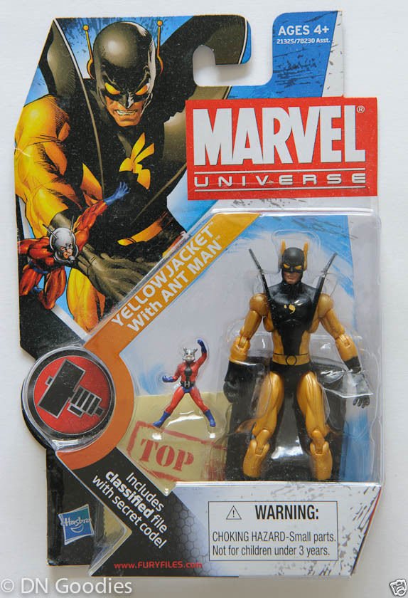 Marvel Universe Yellow Jacket w. Ant Man - Series 2 #032