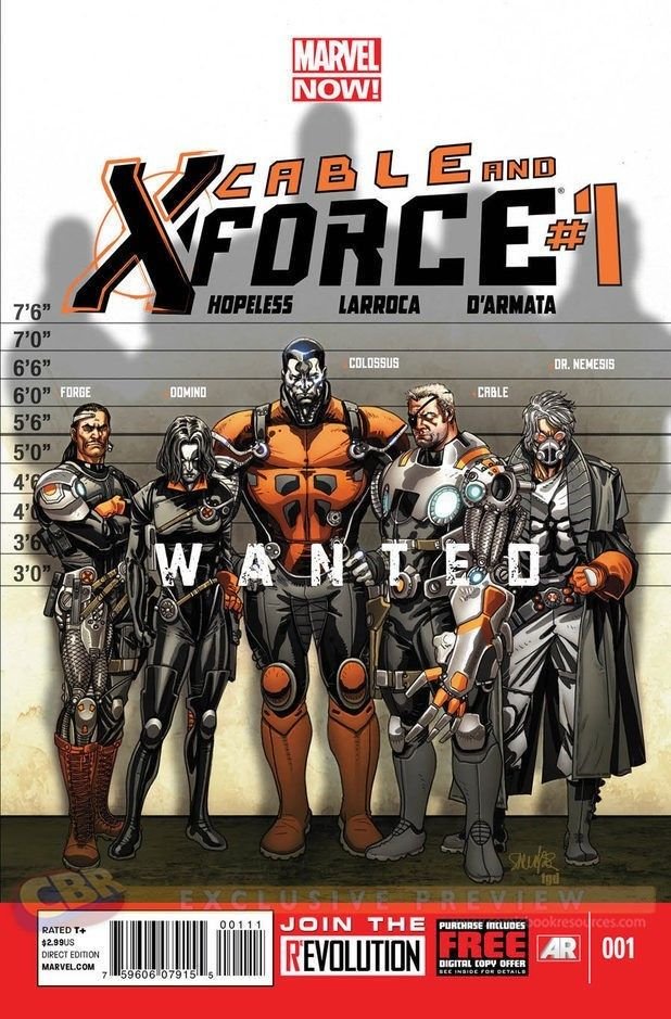 Marvel Comics Cable and the X-Force #1