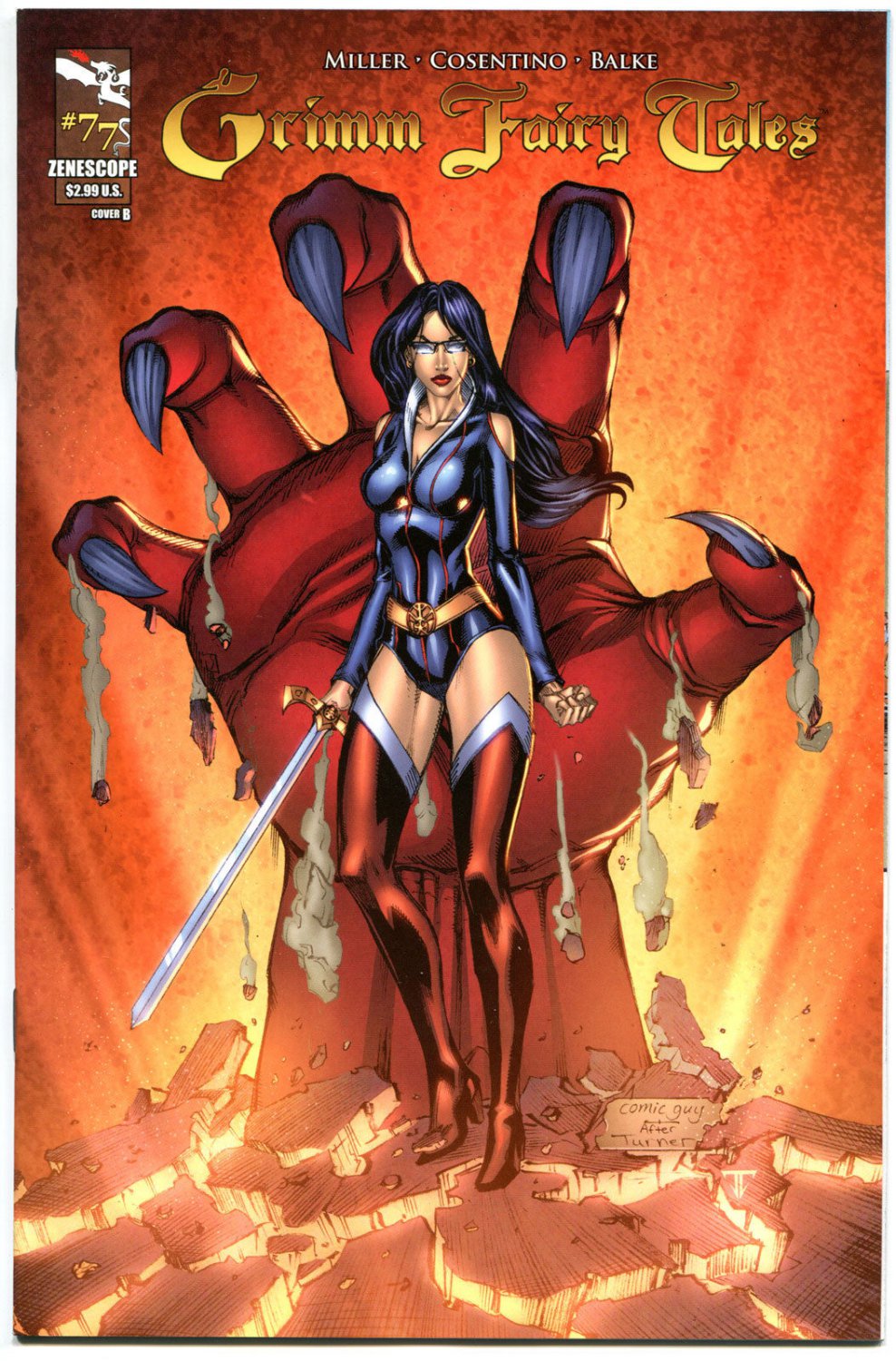 GRIMM FAIRY TALES #77 Cover B Tommy Patterson