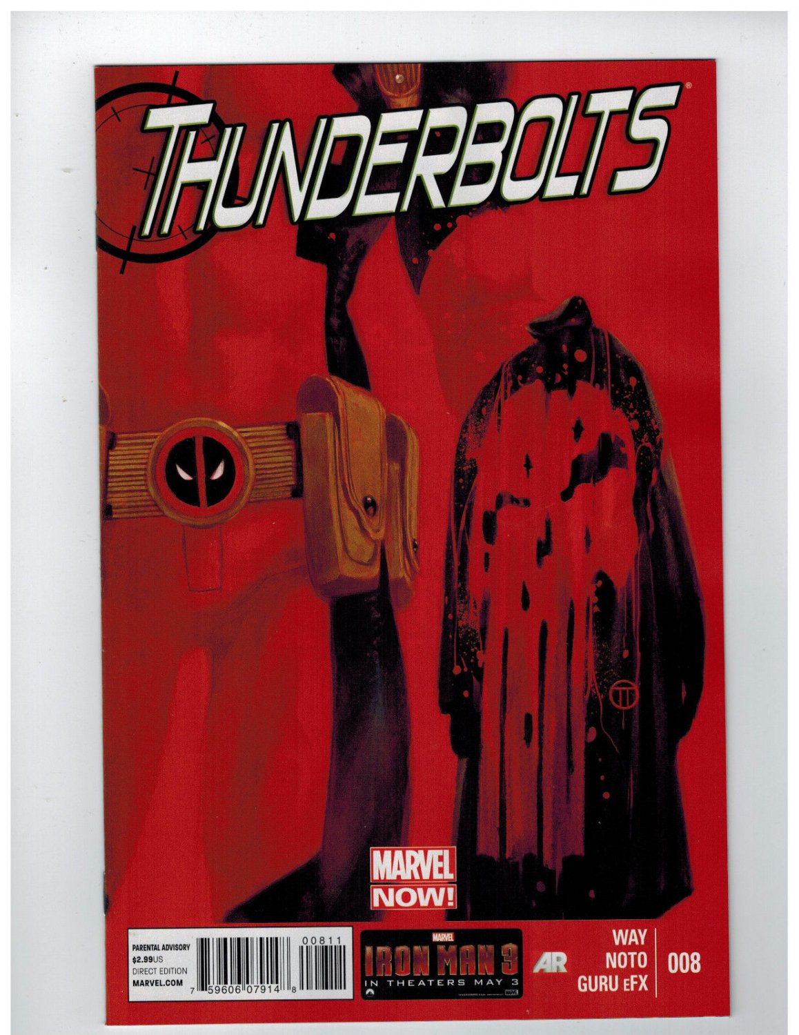THUNDERBOLTS #8 FIRST 1ST PRINT MARVEL NOW!