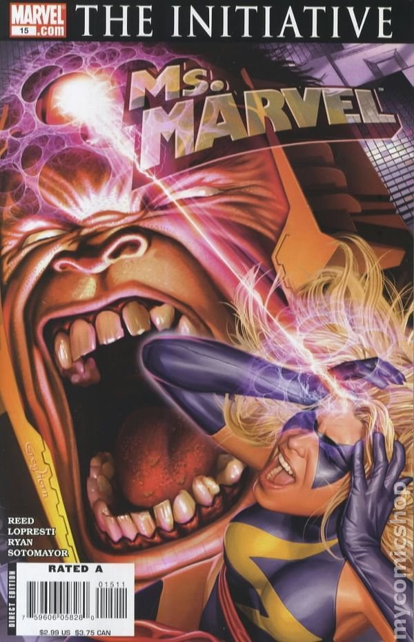 MS. MARVEL #15 THE INITIATIVE 2007