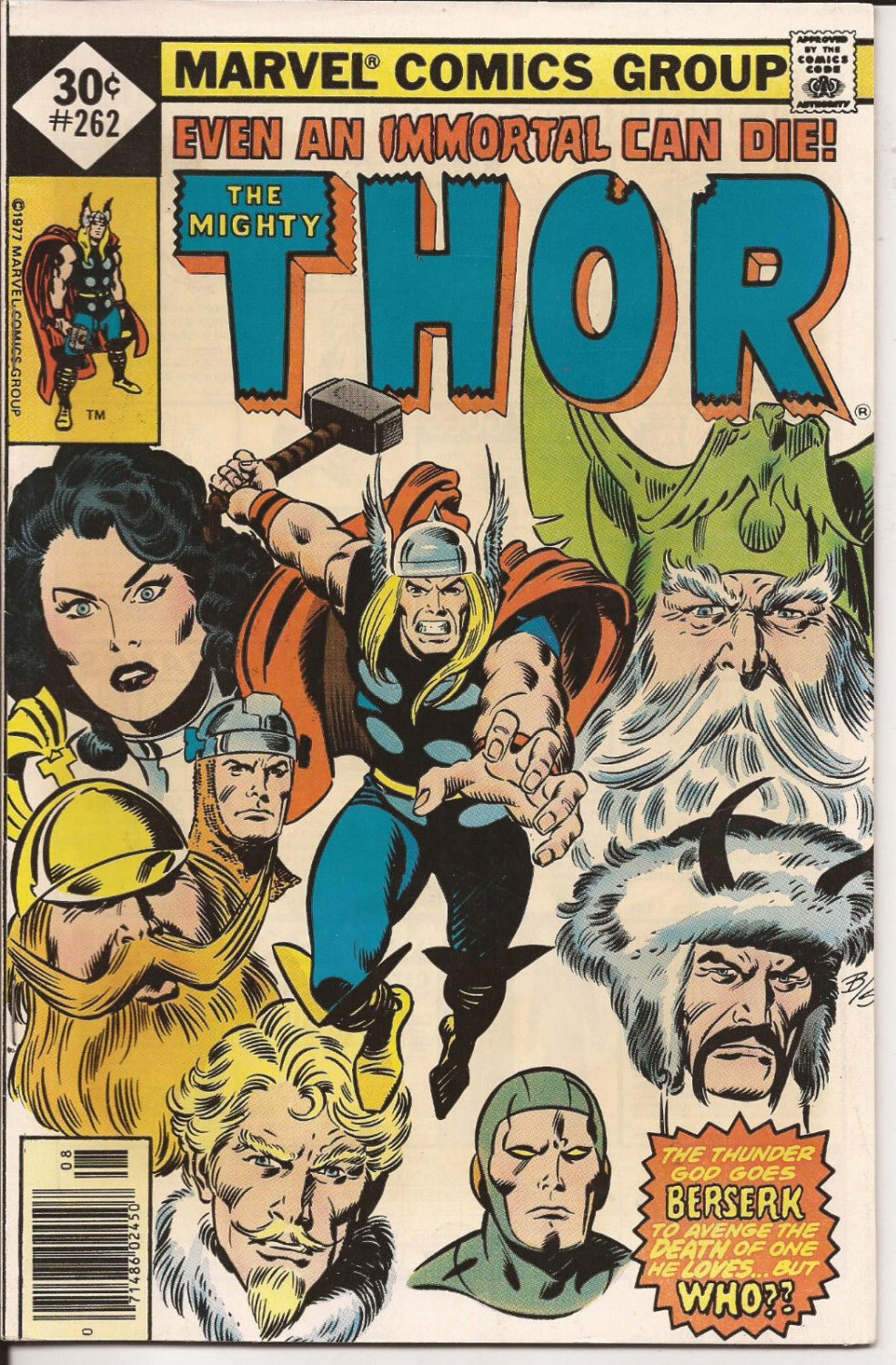 THOR # 262 NEWSSTAND