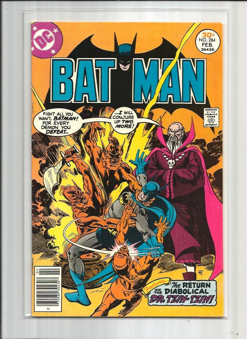 BATMAN #284 DR.TZIN-TZIN