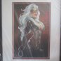 BLACK CAT by GAVIN MICHELLI 19 X 23 FRAMED PRINT MINT CONDITION NEW