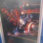 DEADPOOL & CAPTAIN AMERICA ART PRINT Signed by ED McGUINNESS