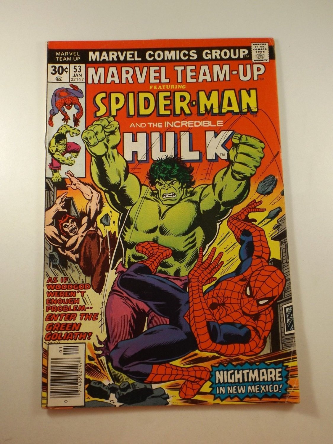 Marvel Team-Up #53 Spiderman/Hulk By John Byrne Key Issue!