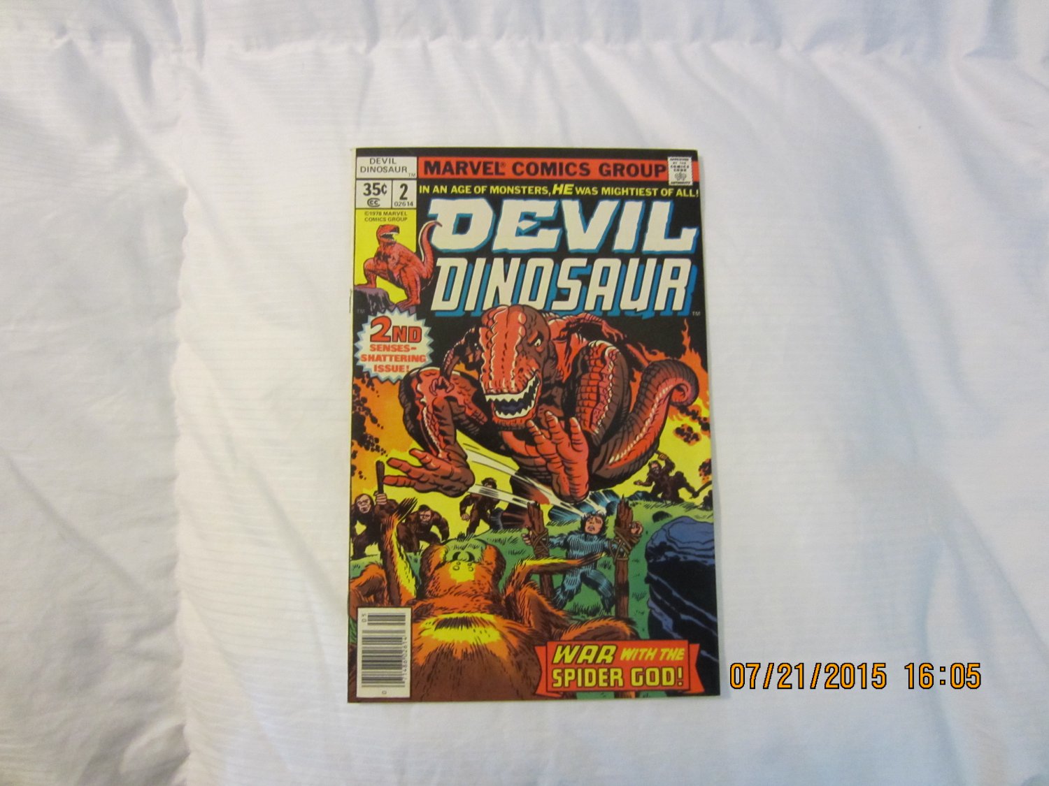 DEVIL DINOSAUR #2 1978