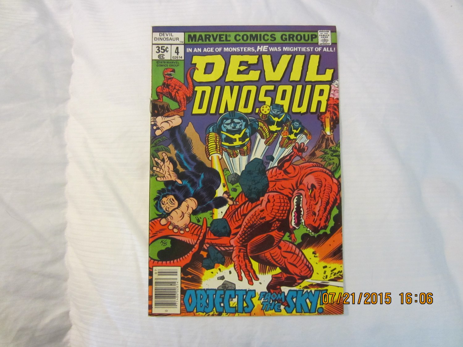 DEVIL DINOSAUR #4 1978