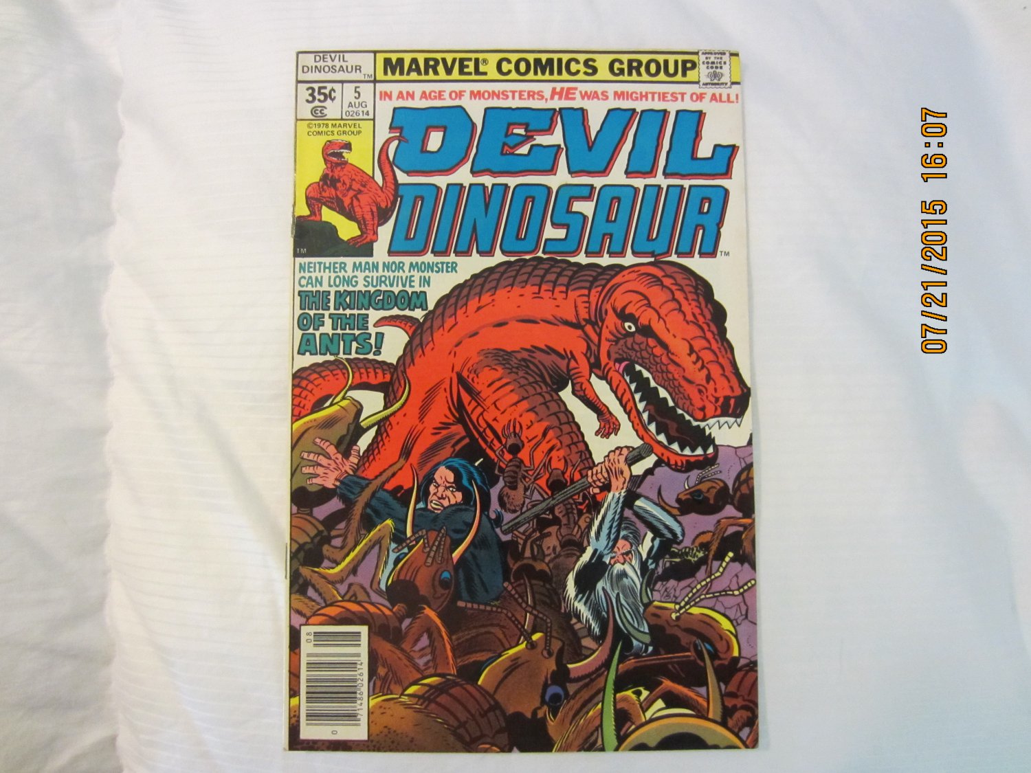 DEVIL DINOSAUR #5 1978
