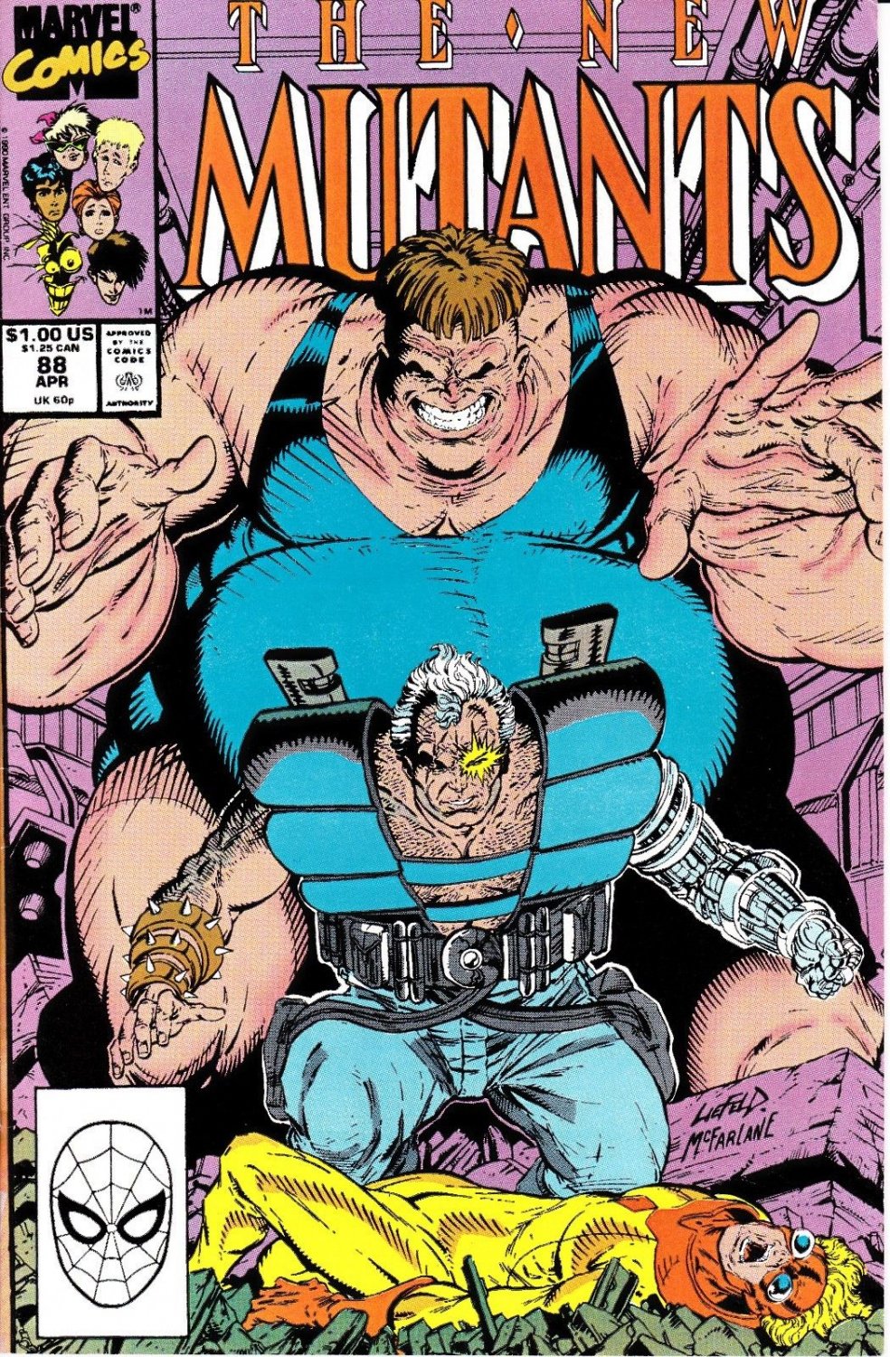 The New Mutants #88 2ND APPEARANCE OF CABLE