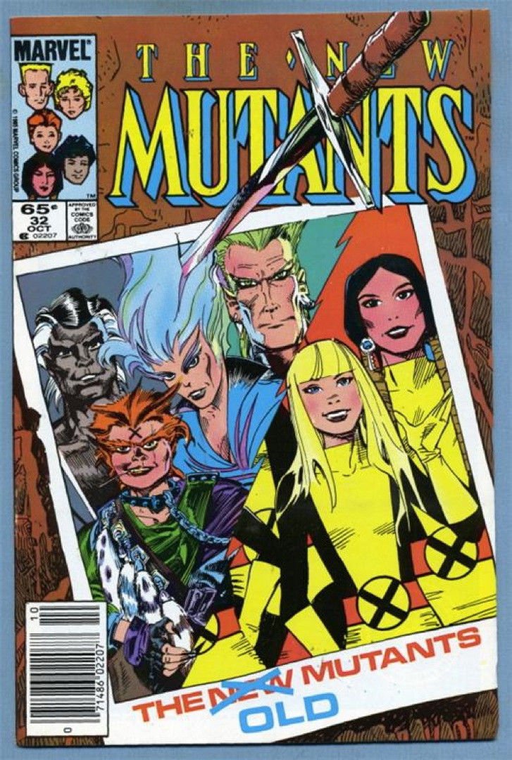 The New Mutants #32, October 1985 VOL 1