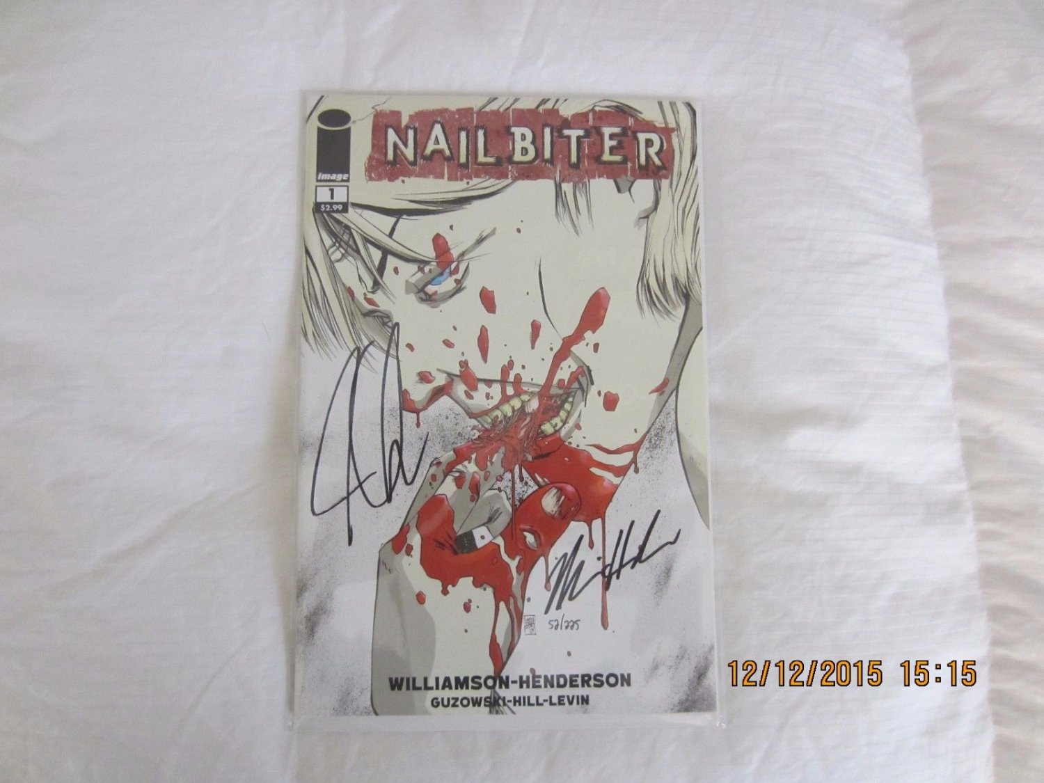 NAILBITER # 1 DYNAMIC FORCES EXCLUSIVE # 52/225