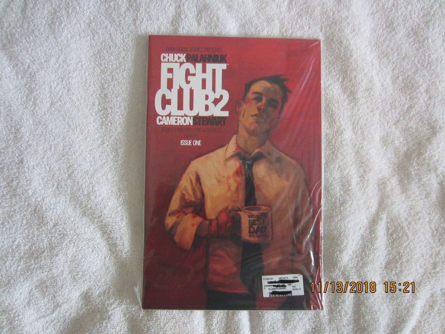 FIGHT CLUB #1 VOL 2 BAM EXCLUSIVE VARIANT POLYBAGGED